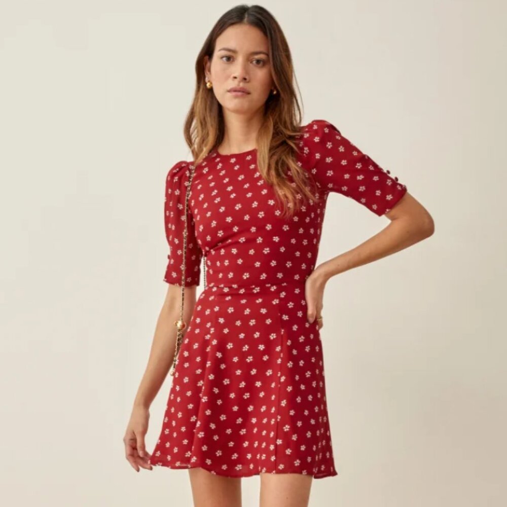 Reformation Bard Dress Size 10